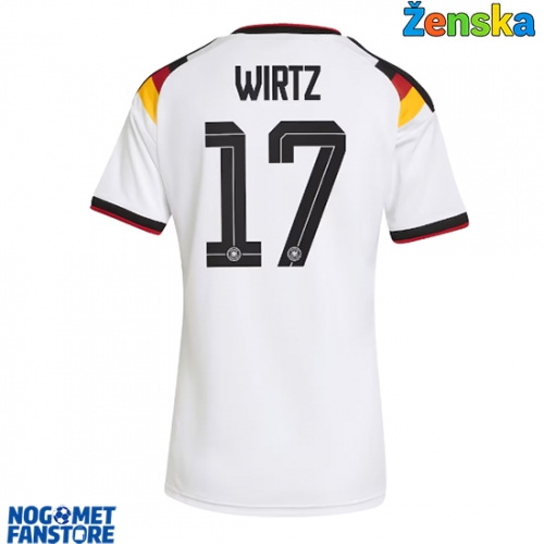 Njemačka Florian Wirtz #17 Domaci Dres za Ženska SP 2026 Kratak Rukav